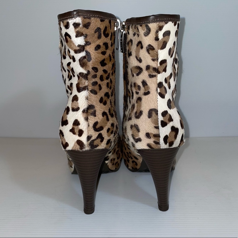 Rockwell Tharp Leopard 🐆 Calf hair Bootie - Picture 7 of 13
